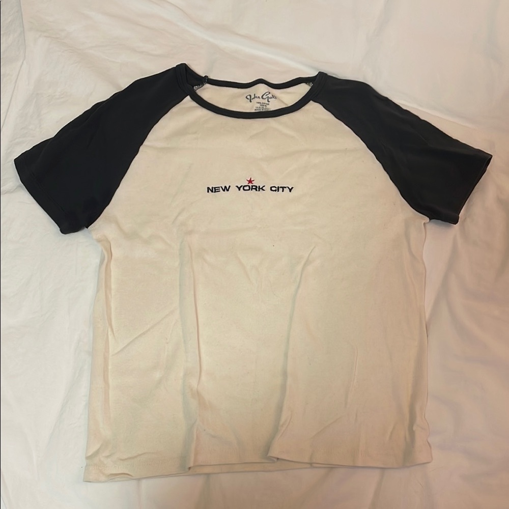 John Galt New York City Tee - Black and White